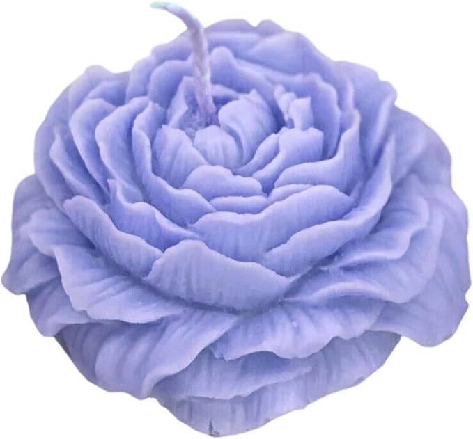 DIY Scented Peony Flower Candle (Yellow)
