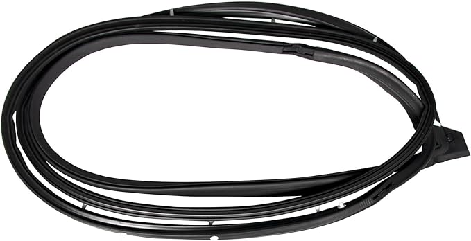 Automotive Door Weather Stripping for Honda Fit Sedan 2003-2008 OE:72350/72310/72850/72810-SEL-T01, Thickened Weather Stripping Rubber Seal Trim Soundproof Dustproof,Full Set