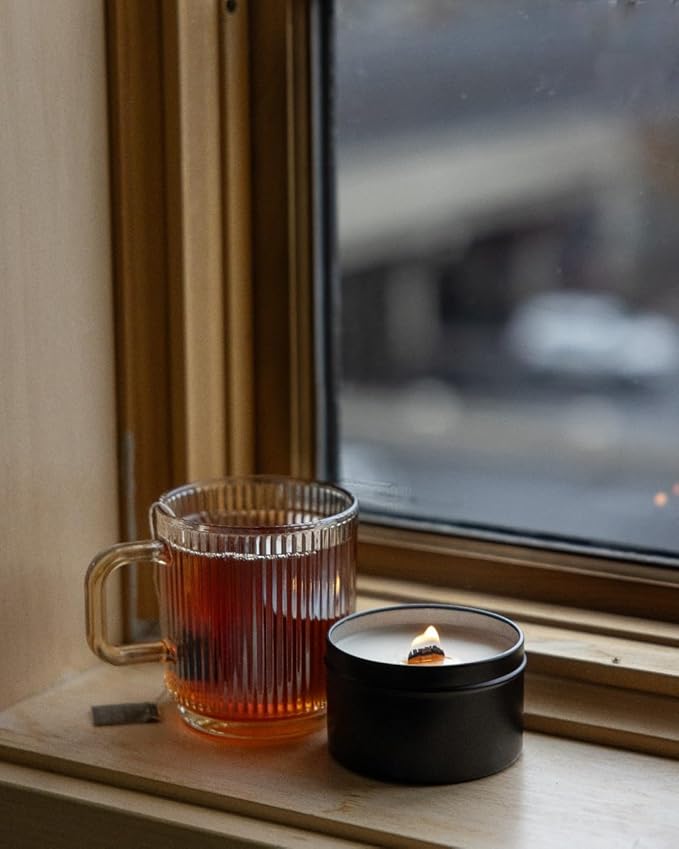 Anchored Northwest - Fall Harvest Travel Tin Candle, 6oz, 35+ Hour Burn