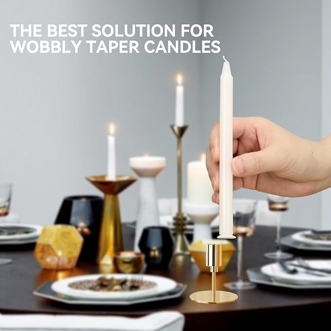 96 Pieces White Adhesive Small Candles, Accessories Candle Wax Dots- Adhesive,Wax Sticky Dots,Candl Accessories (96)