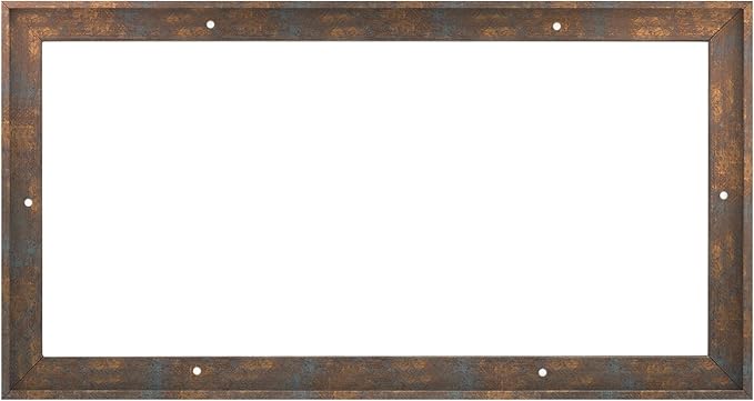 Pixy Canvas Floater Frame 10x18 for 1-1/2 (1.5) inch Deep Canvas Paintings/Canvas Prints/Wood Canvas Panels/Wall Art/Wall Decor/Home Decor/Artwork (Rusty Blue, 10 x 18 inch, Landscape)