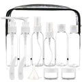 Cosywell Travel Size Bottles for Toiletries 13 Pack 2oz TSA Approved Toiletry Bottles Leak Proof Travel Kit for Women Shampoo Lotion Skincare Cosmetic Container Travel Essentials(White)