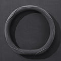 Car Steering Wheel Cover for Sonata SEL 2024, Leather Elastic Steering Wheel Protector Breathable Anti-Slip Steering Wheel Covers, Gray-D