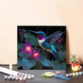 Paint by Numbers Kit for Adults Flower Paint by Numbers Bird DIY Crafts for Adults Canvas Paintings Kits, Hobbies for Women Art With Accessories for Home Wall Decor 32x32 Inch Without Frame 6-90XC