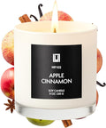 Lulu Candles | Apple Cinnamon | Luxury Scented Soy Jar Candle | Hand Poured in The USA | Highly Scented & Long Lasting (9 Oz.)