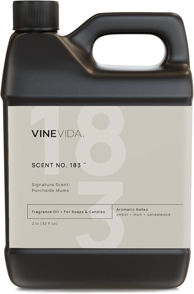 VINEVIDA [32 oz] Porchside Mums; Fragrance Oil for Candle Making and Soap Making - Premium Candle Scents for Soy Candles