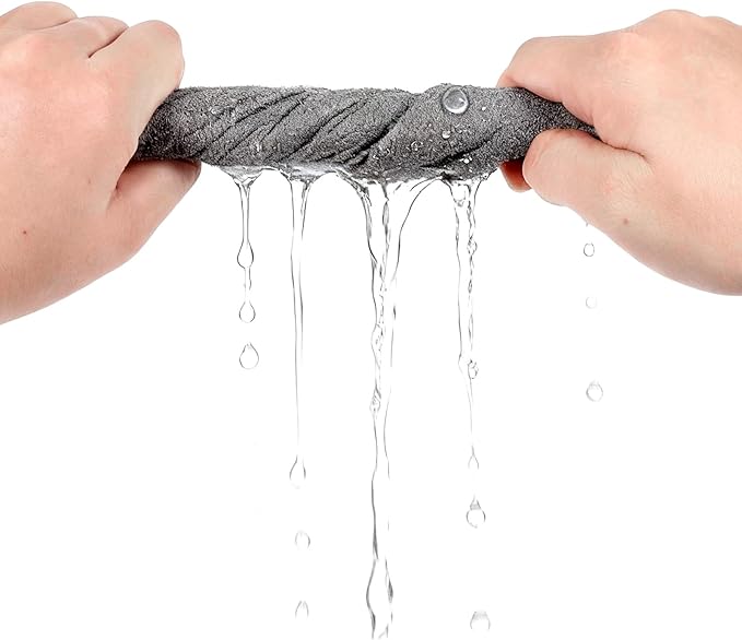 10 Pack Thickened Magic Cleaning Cloth Reusable Microfiber Cleaning Rag Bsorbent Magic Cleanings Glass Cloth Kitchen Toilet Cleanings Cloths for Kitchen Window Glass Cars (Grey)