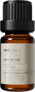 VINEVIDA [0.33oz] Iced Vanilla Woods Fragrance Oil for Candle Making and Soap Making - Premium Candle Scents for Soy Candles