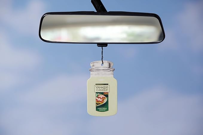 Yankee Candle Paper Car Jar, Christmas Cookie (Pack of 6)