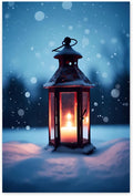 GUAIEUW Winter Candlelight Diamond Painting Kits DIY 5D Crystal Full Round Diamond Painting, Handmade Art for Living Room Home Wall Decor Birthday Gift 16x20 Inch, WZ8-0325-ZS-season-T8DCWA-WNKRW5