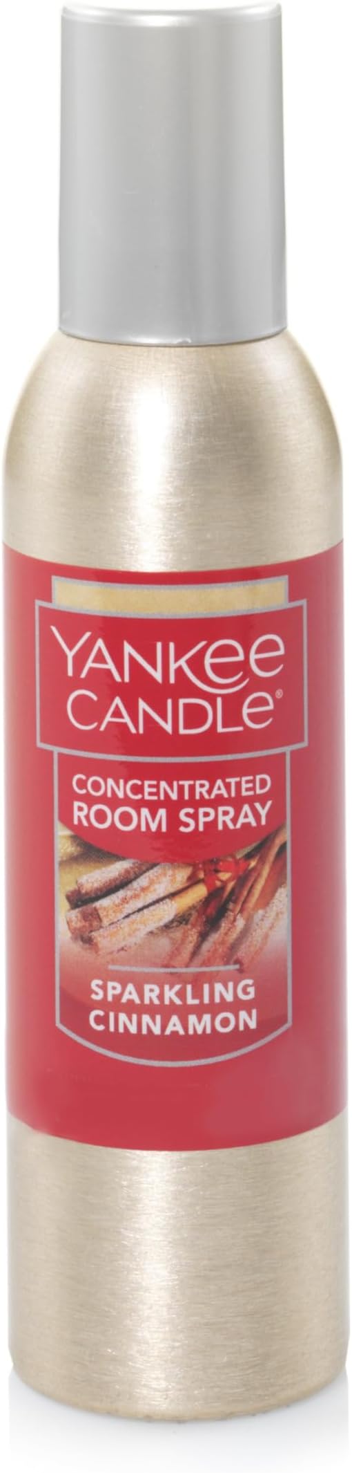 Yankee Candle Concentrated Air Freshener Room Spray, Odor Eliminator for Home, Bathroom, Sparkling Cinnamon, 1.5 Oz (Pack of 3)