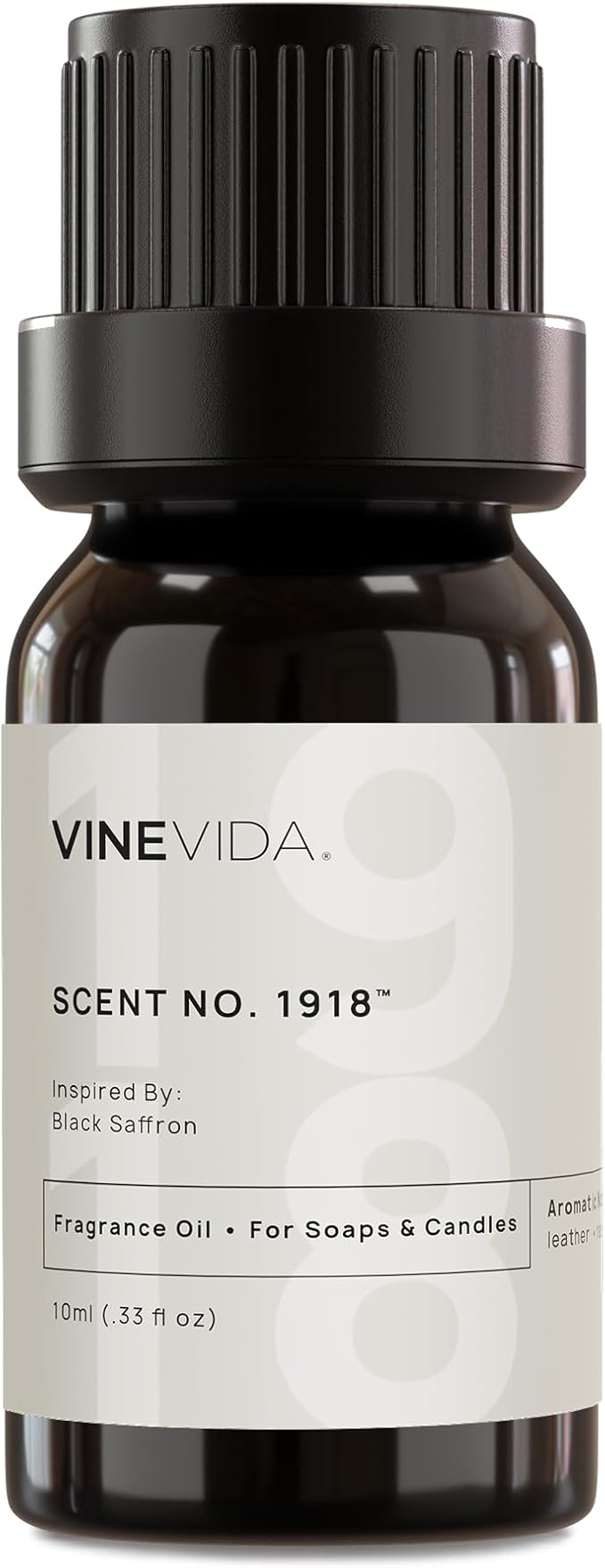 VINEVIDA [0.33 Oz] Inspired by: Black Saffron; Fragrance Oil for Candle Making and Soap Making - Premium Candle Scents for Soy Candles