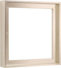 Pixy Canvas Floater Frame 14x14 for 1-1/2 (1.5) inch Deep Canvas Paintings/Canvas Prints/Wood Canvas Panels/Wall Art/Wall Decor/Home Decor/Artwork (Champagne, 14 x 14 inch, Square)