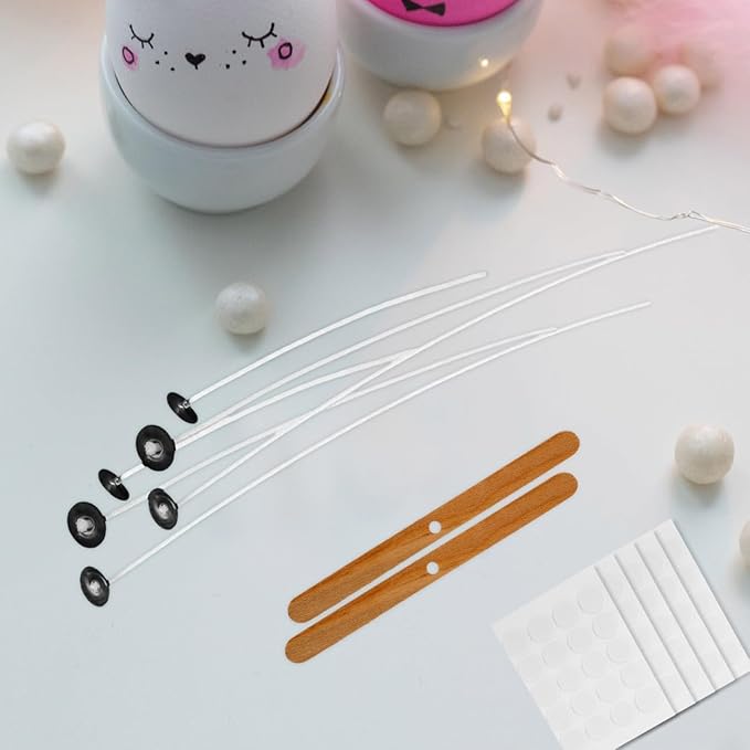 Anneome 1set DIY Candle Making Kit Candle Wick Trimmer Stickers Tools for Birthdays Parties and DIY Enthusiasts