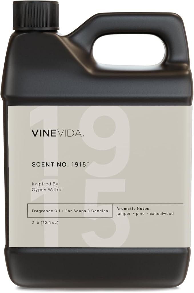 VINEVIDA [32 Oz] Inspired by: Gypsy Water; Fragrance Oil for Candle Making and Soap Making - Premium Candle Scents for Soy Candles