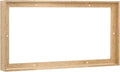 Pixy Canvas Floater Frame 20x32 for 1-1/2 (1.5) inch Deep Canvas Paintings/Canvas Prints/Wood Canvas Panels/Wall Art/Wall Decor/Home Decor/Artwork (Scratched Gold & Cream, 20 x 32 inch, Landscape)
