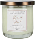 Fresh Linen Scented Odor Eliminator Soy Candle | Scented Soy Candle for Home| 7.5 oz, 45 Hour Burn Time, Made in The USA