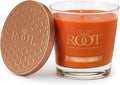 Root Candles Fall Scented Candles Honeycomb Premium Handcrafted Beeswax Blend Candle, Small Veriglass, Pumpkin Spice