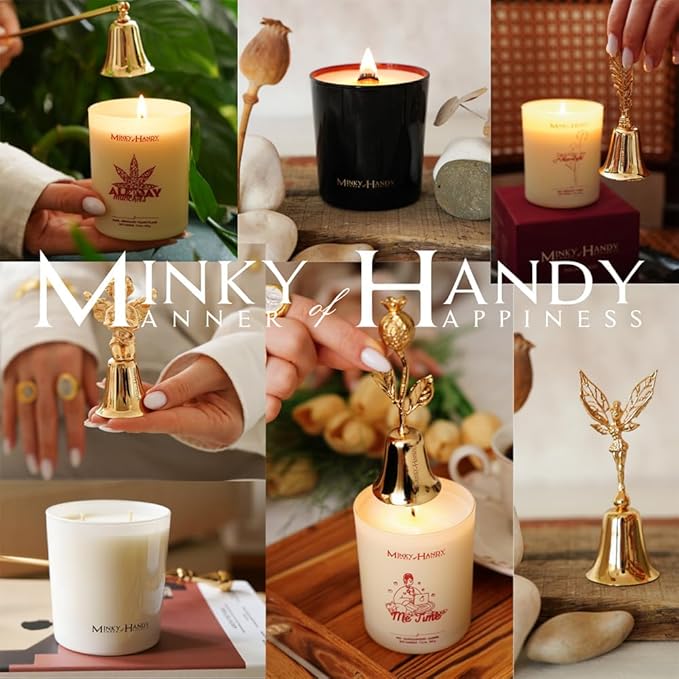 Scented Candles - Luxury Soy with Iris Bergamot Amber Fragrance- Hand Poured Long-Lasting Jar Candle - Dancing in The Moonlight
