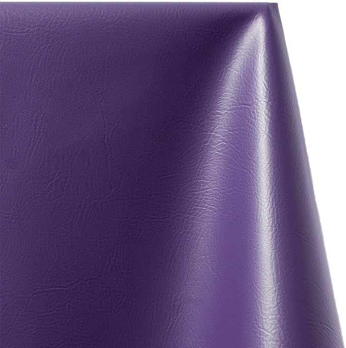 Ottertex Vinyl Fabric Faux Leather Pleather Upholstery 54" Wide by The Yard (5 Yard, Purple)