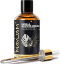 Vanilla Whipped Cream Fragrance Oil Essential Oil, MAYJAM 3.38FL.OZ Vanilla Whipped Cream Oil for Diffusers for Home, Long Lasting Scented Oils for Soap Candle Making - 100ML