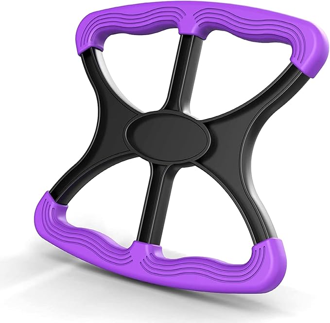 Lift Assist Standing Aid for Elderly & Disabled, Portable Standing Mobility Aid with Non-Slip Grip Handles, Fall Assist Device for Seniors, Bariatric Patients, Nurses & Caregivers (Purple)