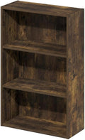 Furnifact Amber Pine Bookcase with Durable Wood Construction, Modern Design, Spacious Shelving, Sturdy Support, Perfect for Living Room or Office Storage