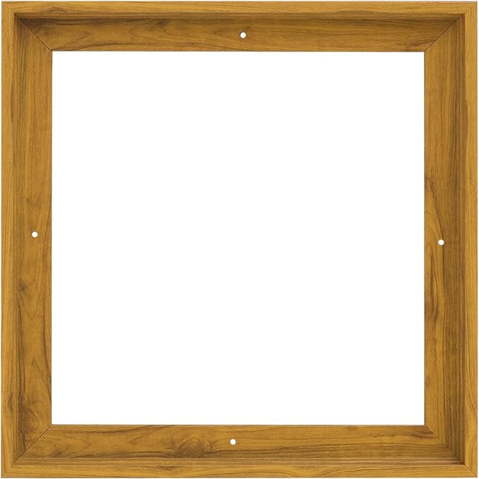 Pixy Canvas Floater Frame 13x13 for 3/4 (0.75) inch Deep Canvas Paintings/Canvas Prints/Wood Canvas Panels/Wall Art/Wall Decor/Home Decor/Artwork (Natural Oak, 13 x 13 inch, Square)