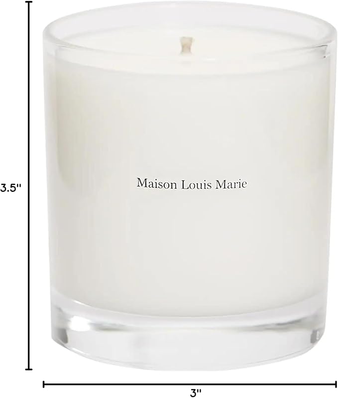 Maison Louis Marie - No.12 Bousval Soy Wax Candle | Luxury Fragrances for a Modern World (8.5 oz | 240 g)