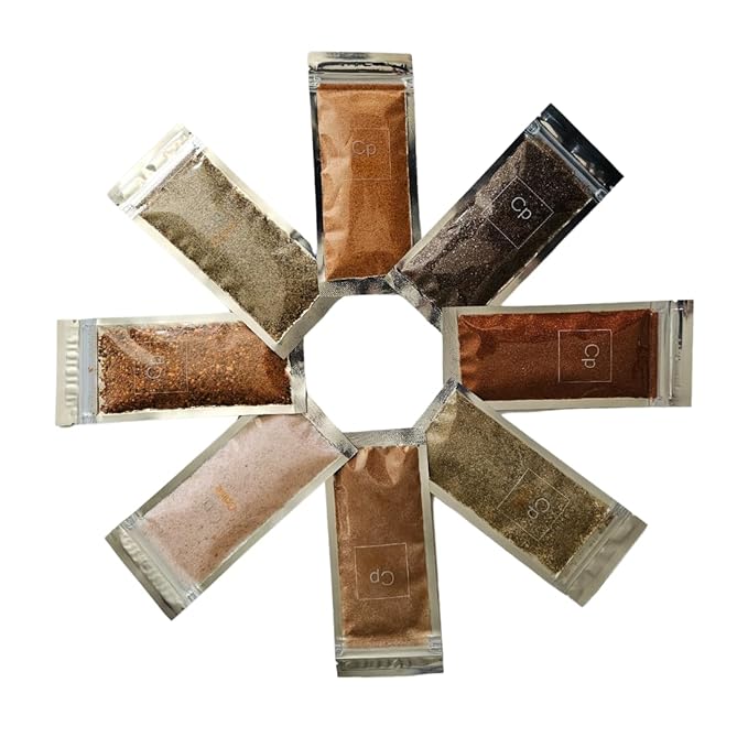 Cpise ORGANIC Camping Spice Set with 8 Essential Spices for Camping & Travel