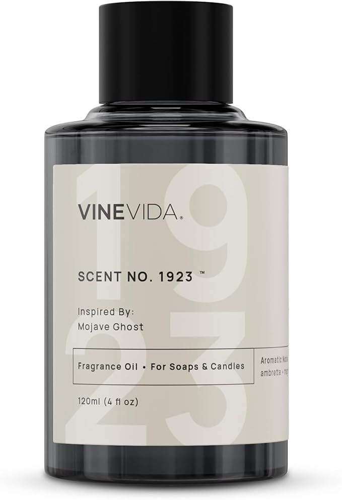 VINEVIDA [4 Oz] Inspired by: Mojave Ghost; Fragrance Oil for Candle Making and Soap Making - Premium Candle Scents for Soy Candles