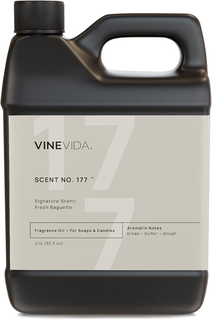 VINEVIDA [32 oz] Fresh Baguette; Fragrance Oil for Candle Making and Soap Making - Premium Candle Scents for Soy Candles