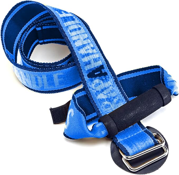 4’ Carry Strap with Handle | Heavy Duty | Adjustable Belt | Easy, Safe, Secure, Lifting, Moving, Carrying Heavy Boxes, Groceries | Best Luggage Strap (Strap-A-handle 4ft. Length, 75lb. Capacity)
