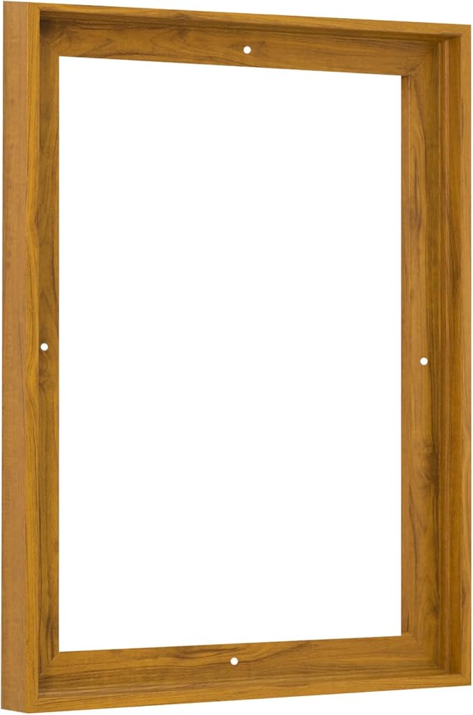 Pixy Canvas Floater Frame 36x48 for 3/4 (0.75) inch Deep Canvas Paintings/Canvas Prints/Wood Canvas Panels/Wall Art/Wall Decor/Home Decor/Artwork (Natural Oak, 36 x 48 inch, Portrait)