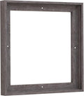 Pixy Canvas Floater Frame 27x27 for 3/4 (0.75) inch Deep Canvas Paintings/Canvas Prints/Wood Canvas Panels/Wall Art/Wall Decor/Home Decor/Artwork (Rustic Gray, 27 x 27 inch, Square)