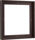 Pixy Canvas Floater Frame 13x13 for 3/4 (0.75) inch Deep Canvas Paintings/Canvas Prints/Wood Canvas Panels/Wall Art/Wall Decor/Home Decor/Artwork (Dark Walnut, 13 x 13 inch, Square)