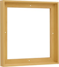 Pixy Canvas Floater Frame 46x46 for 3/4 (0.75) inch Deep Canvas Paintings/Canvas Prints/Wood Canvas Panels/Wall Art/Wall Decor/Home Decor/Artwork (Light Maple, 46 x 46 inch, Square)