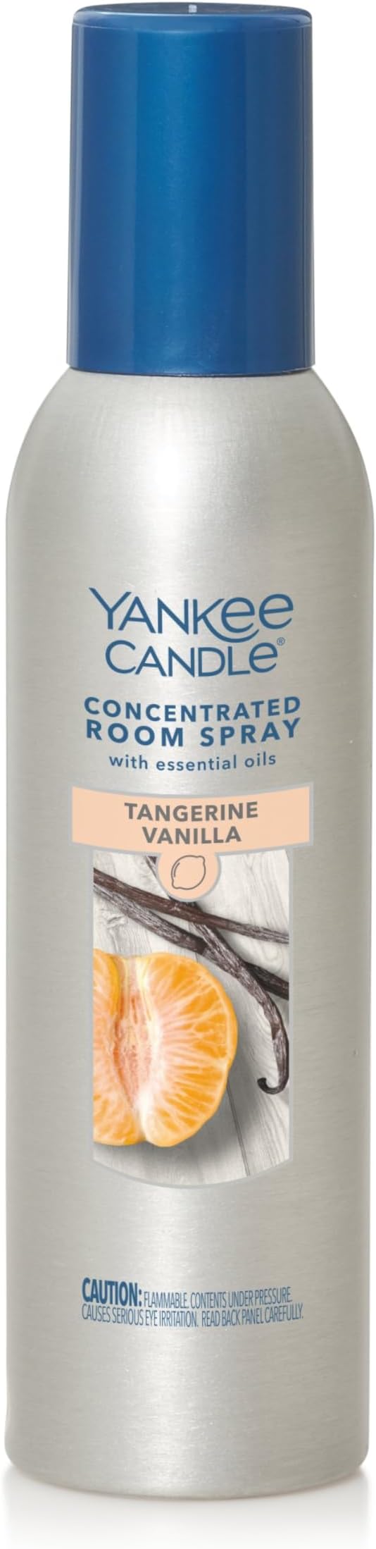 Yankee Candle Concentrated Air Freshener Room Spray, Odor Eliminator for Home, Bathroom, Tangerine & Vanilla, 1.5 Oz (Pack of 6)