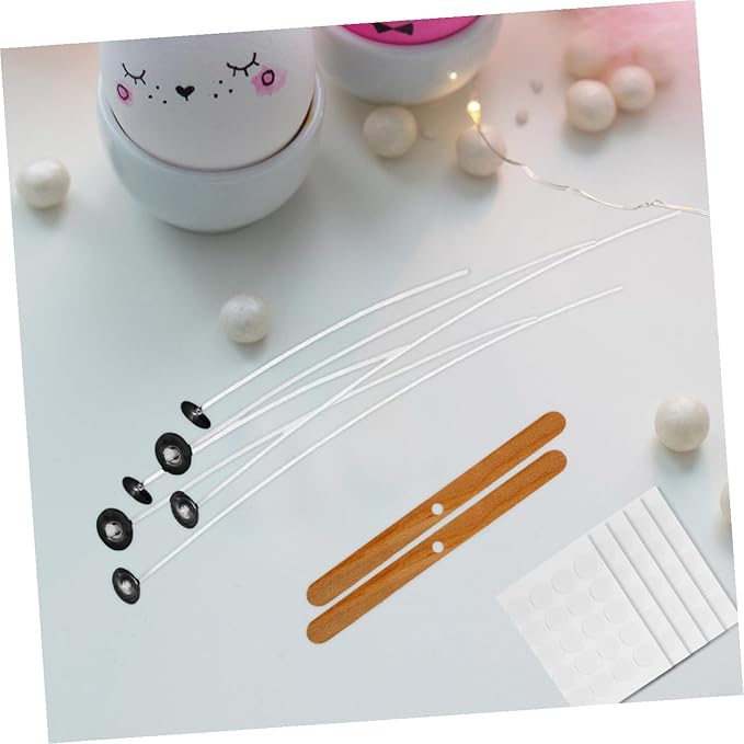 Angoily 1set Candle Making Kit Complete of Candle Crafting Tools Wick Holders for Home Birthday Parties for Family Fun and Creative Gifting