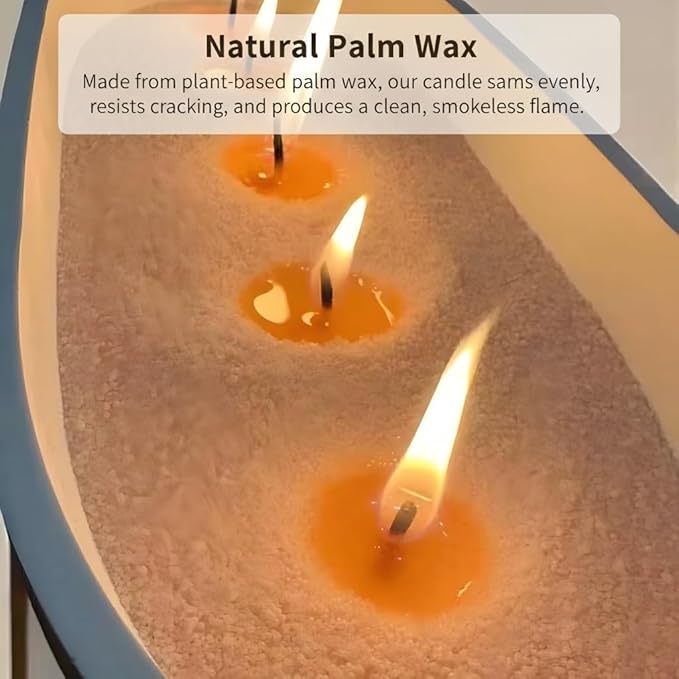 Monivi Scented Candle Sand with Wicks 3.53oz Pink Sand Candles Pearled Candle Sandwax Beads Mothers Day Gift 16 Burn Hours Refillable Candle Wax for Candle Making (Scented Strawberry)