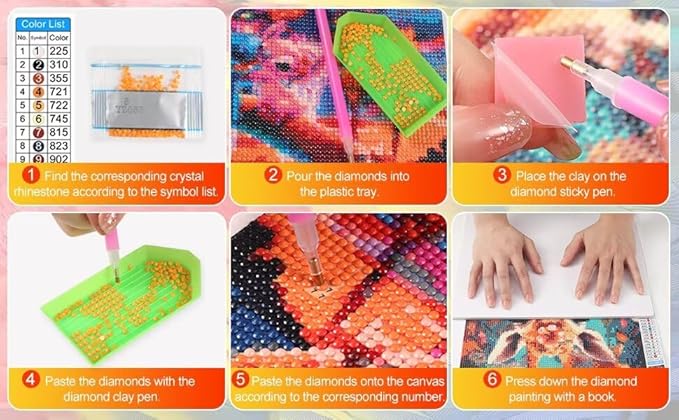 Diamond Art Kits for Adults Skeleton Diamond Painting Kit Candle, DIY Crafts for Adults 5D Full Square Drill Gem Art Embroidery Painting Kit for Home Wall Decor, Birthday Girl 23.6x23.6 inch 9-0533
