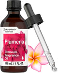 Horbäach Plumeria Fragrance Oil | 4 fl oz (118ml) | Premium Grade | for Diffusers, Candle and Soap Making, DIY Projects & More