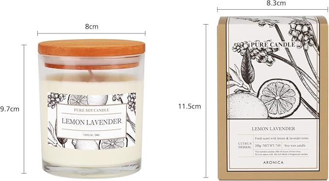 Aronica Raspberry Candle, Baby Shower Game Winner Gifts, Fruit Scented Soy Candles for Home, Fall Candles Bestfriend Gift, House Wax, Energizing Candle for Woman