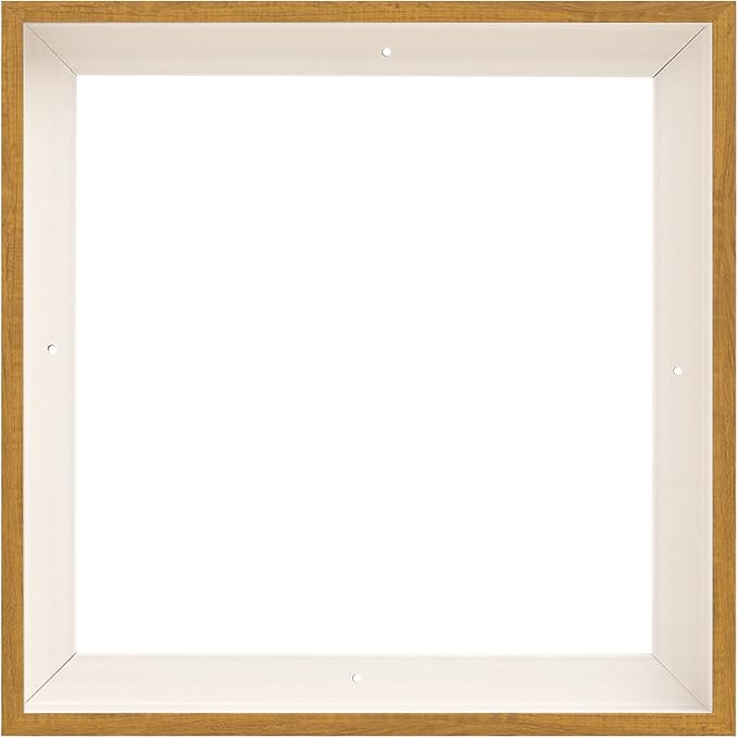 Pixy Canvas Floater Frame 6x6 for 1-1/2 (1.5) inch Deep Canvas Paintings/Canvas Prints/Wood Canvas Panels/Wall Art/Wall Decor/Home Decor/Artwork (Natural Oak, 6 x 6 inch, Square)