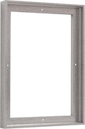 Pixy Canvas Floater Frame 14x28 for 3/4 (0.75) inch Deep Canvas Paintings/Canvas Prints/Wood Canvas Panels/Wall Art/Wall Decor/Home Decor/Artwork (Antique Silver, 14 x 28 inch, Portrait)