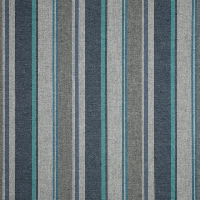 Sunbrella Outdoor Fabric by The Yard | Trusted Coast (Striped) | Official Sunbrella Seller | Indoor or Outdoor Upholstery Fabric for Chairs, Cushions, Drapery, Pillows, Furniture