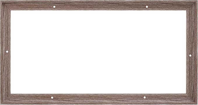 Pixy Canvas Floater Frame 10x30 for 3/4 (0.75) inch Deep Canvas Paintings/Canvas Prints/Wood Canvas Panels/Wall Art/Wall Decor/Home Decor/Artwork (Gray Oak, 10 x 30 inch, Landscape)