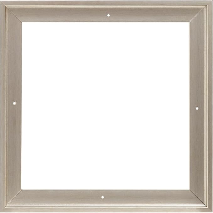 Pixy Canvas Floater Frame 44x44 for 3/4 (0.75) inch Deep Canvas Paintings/Canvas Prints/Wood Canvas Panels/Wall Art/Wall Decor/Home Decor/Artwork (Champagne, 44 x 44 inch, Square)