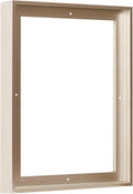 Pixy Canvas Floater Frame 4x6 for 1-1/2 (1.5) inch Deep Canvas Paintings/Canvas Prints/Wood Canvas Panels/Wall Art/Wall Decor/Home Decor/Artwork (Champagne, 4 x 6 inch, Portrait)