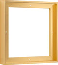 Pixy Canvas Floater Frame 26x26 for 1-1/2 (1.5) inch Deep Canvas Paintings/Canvas Prints/Wood Canvas Panels/Wall Art/Wall Decor/Home Decor/Artwork (Brass Gold, 26 x 26 inch, Square)